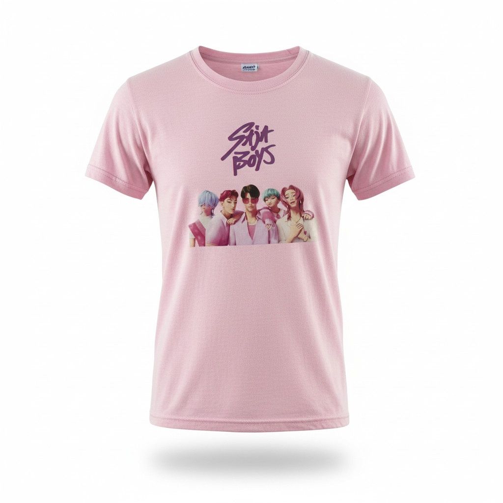 T-Shirt K-Pop- Model 4- Rose