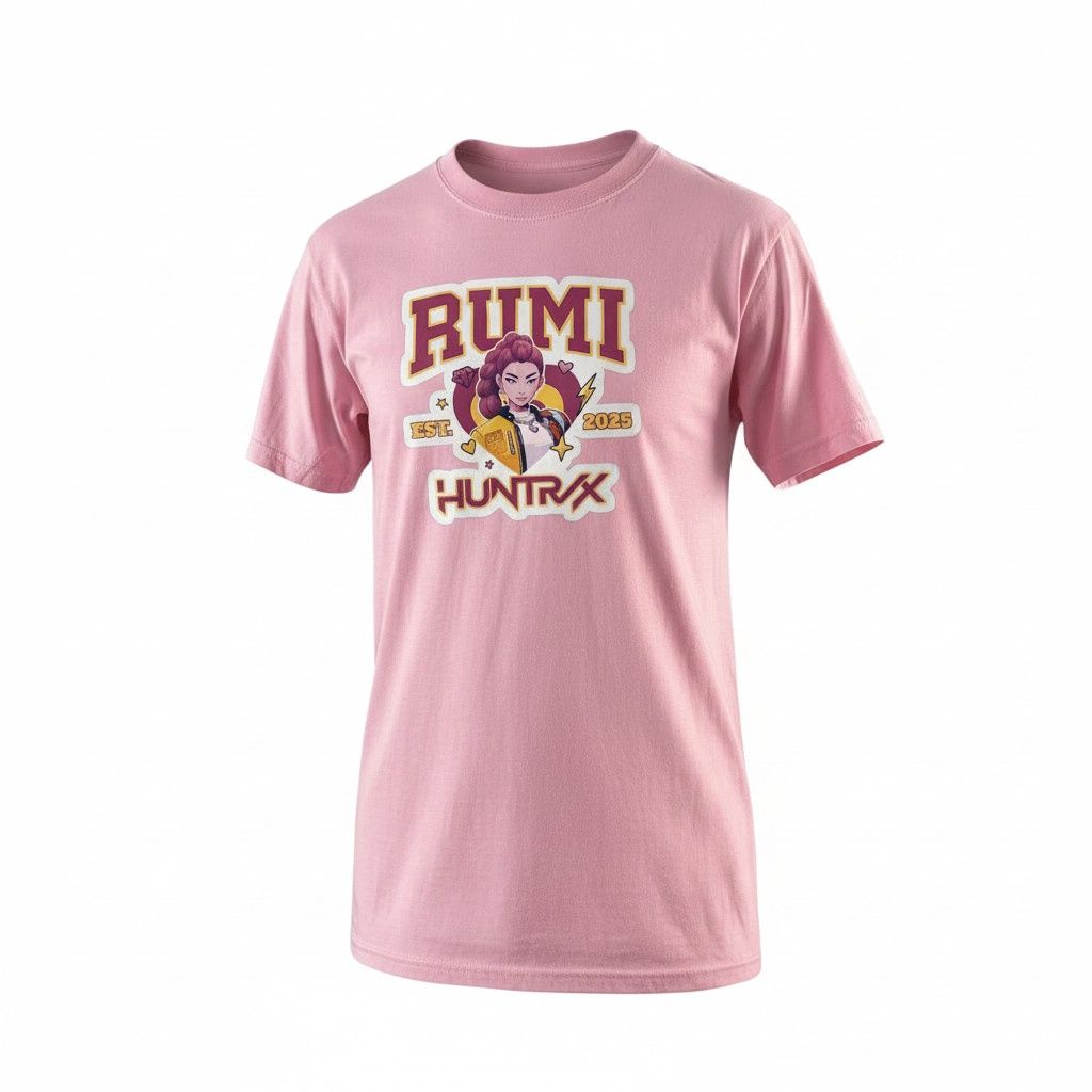 T-Shirt K-Pop- Model 13- Rose Pâle