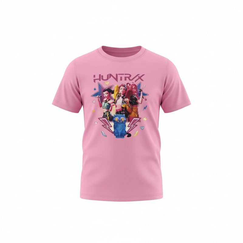 T-Shirt K-Pop- Model 11- Rose Pâle