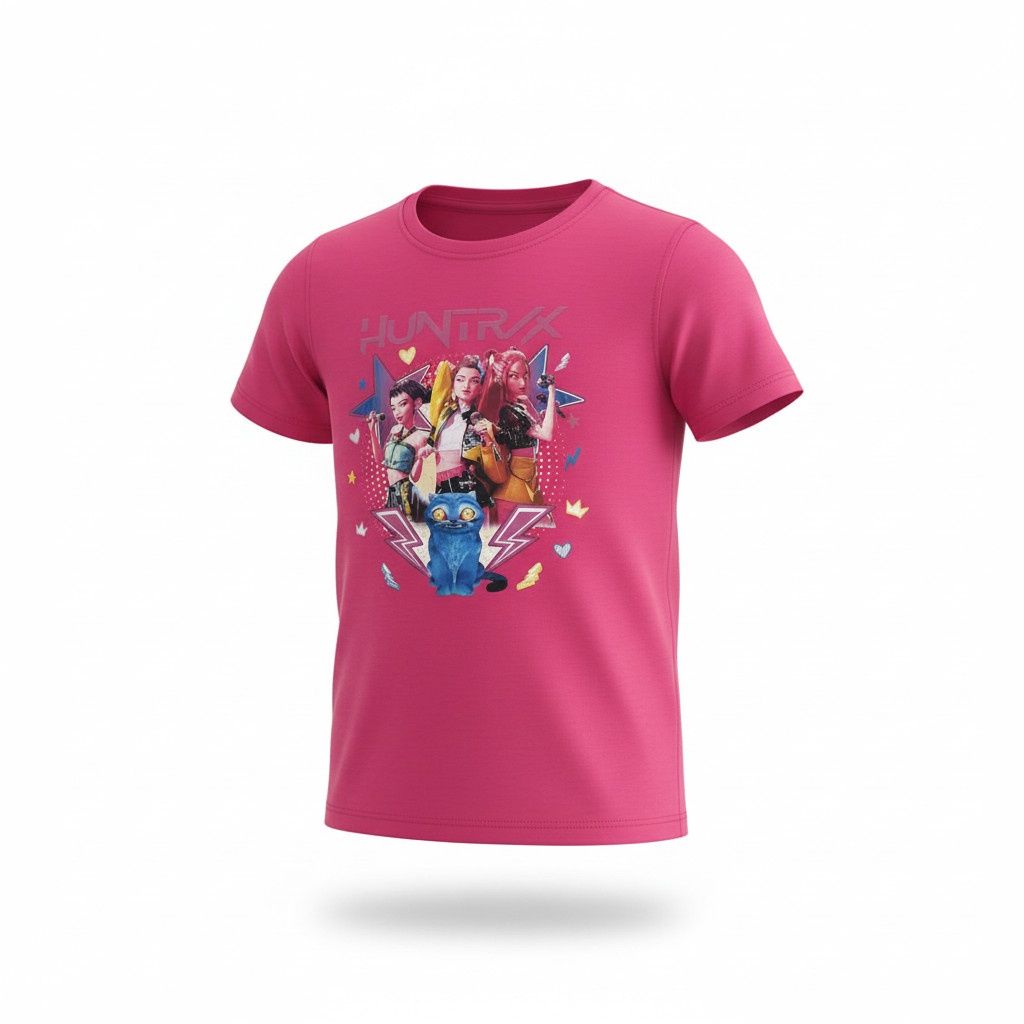 T-Shirt K-Pop- Model 11- Fushia