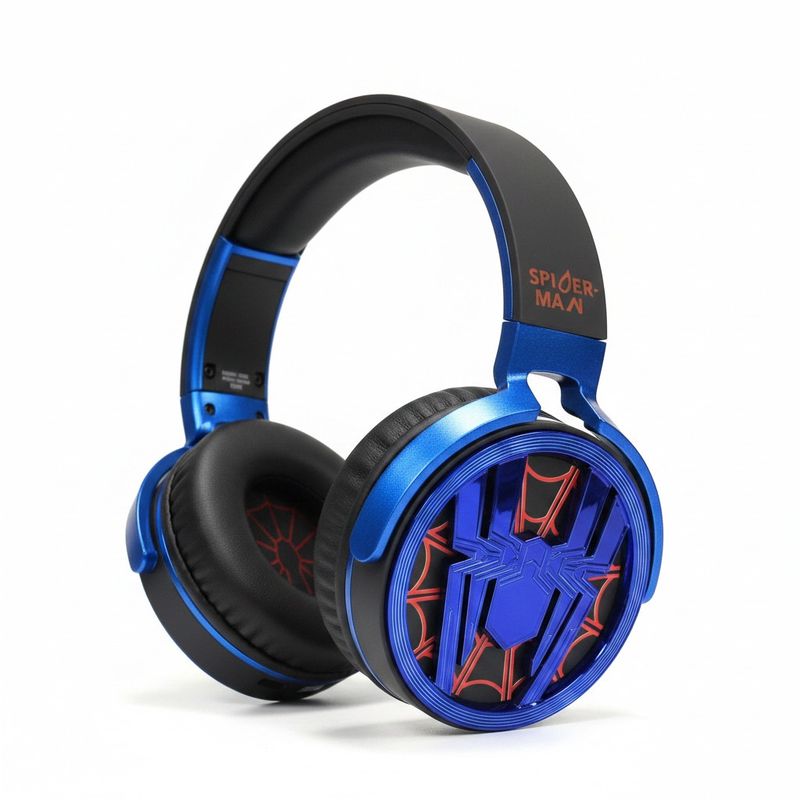 Casque Écouteur Spider-Man - Bleu