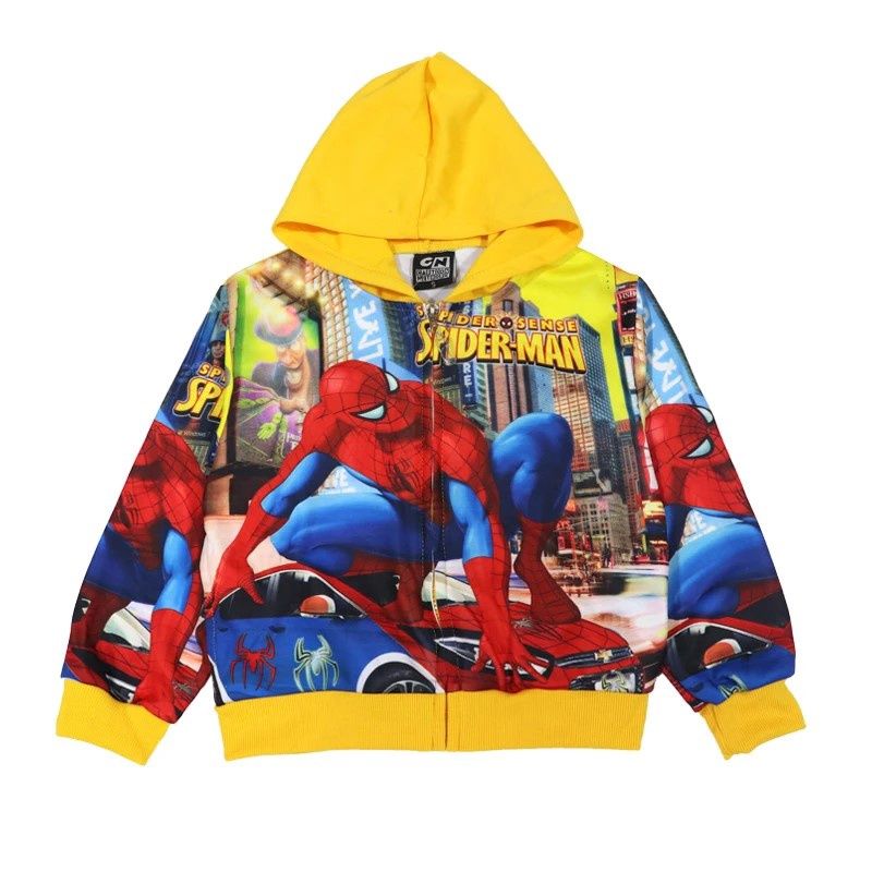 Veste Spider-man- Jaune