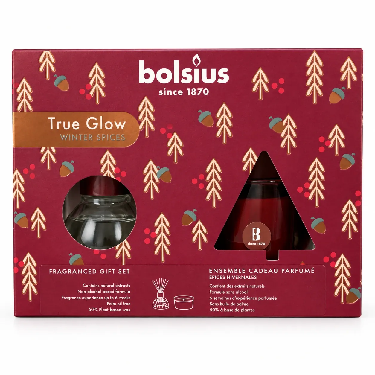 Ensemble cadeau parfumé épices hivernales