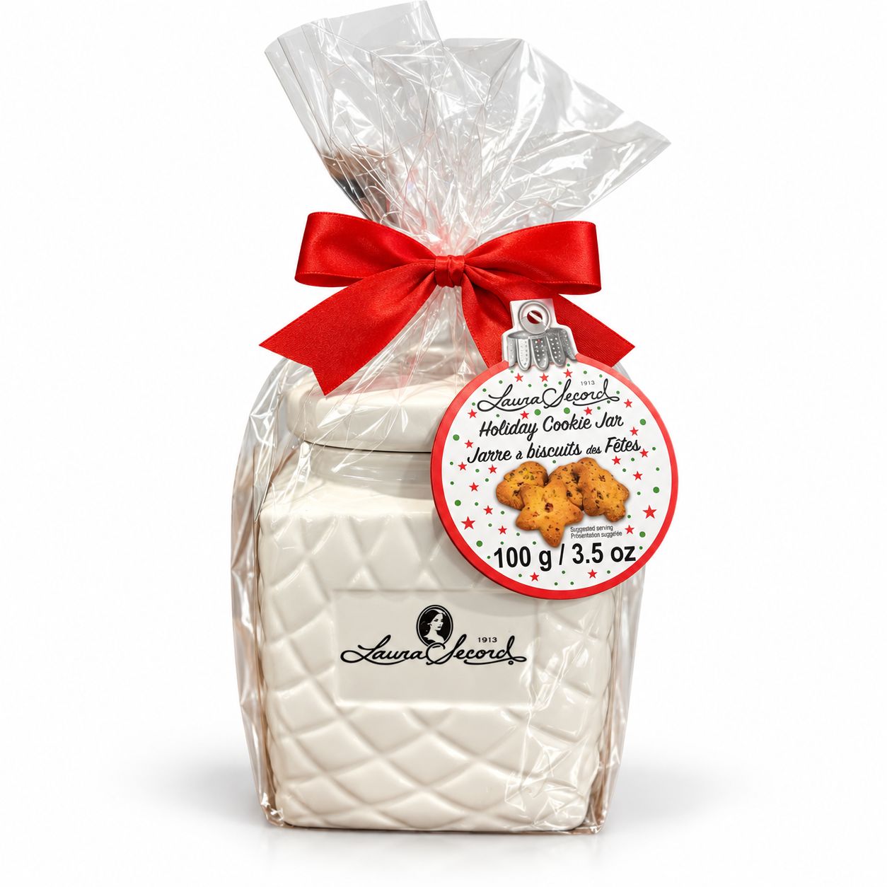 Jarre à biscuits des Fêtes Laura Secord 100 g
