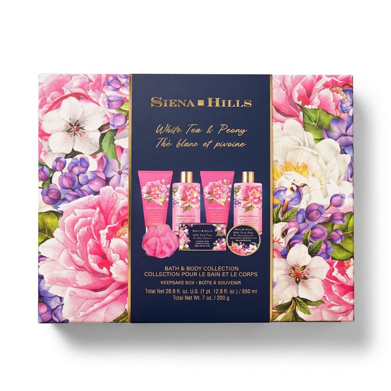 Collection pour le bain et le corps (Thé blanc et pivoine)