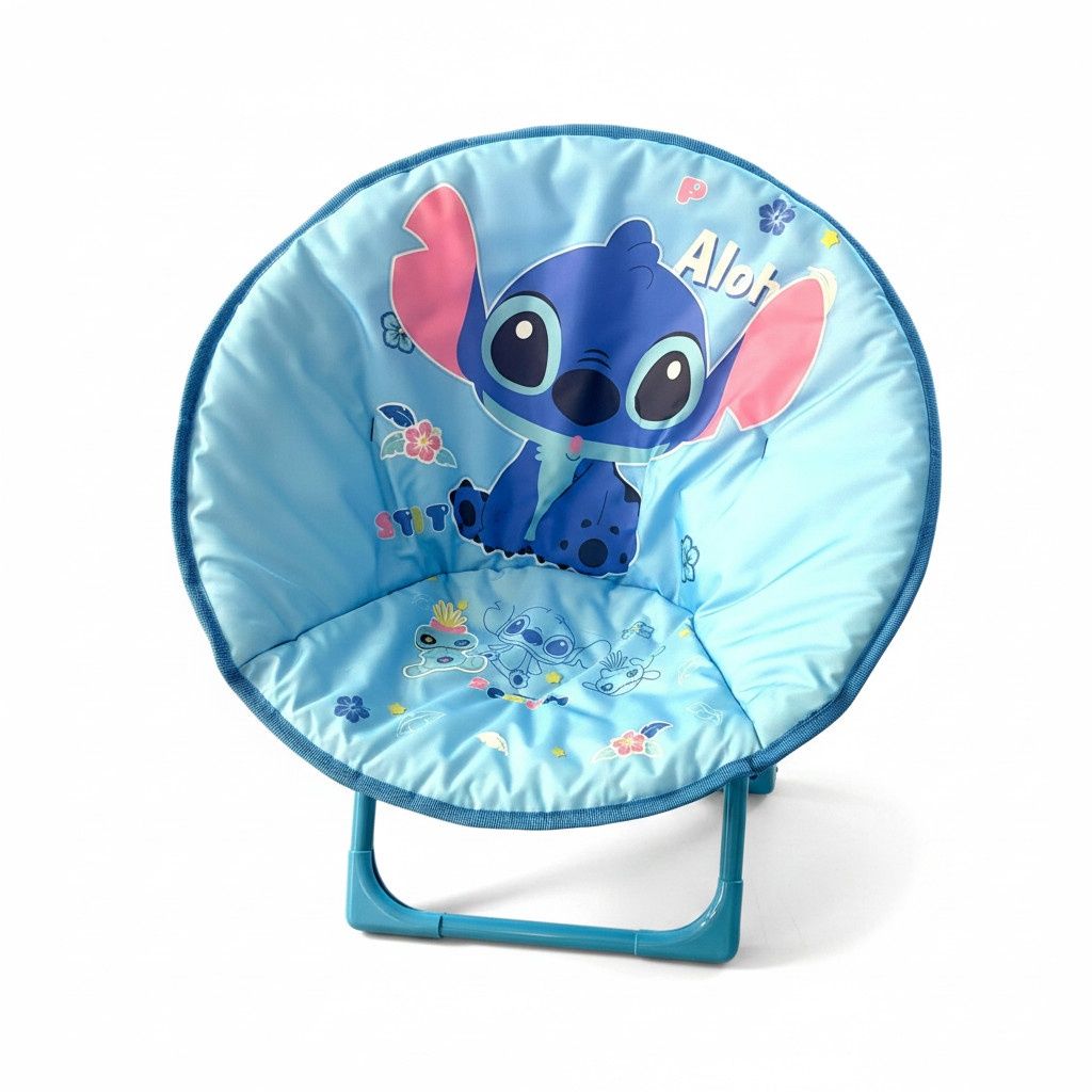 Chaise soucoupe avec dessin animé Stitch