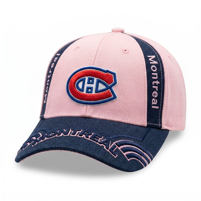 Casquette des Canadiens- Rose