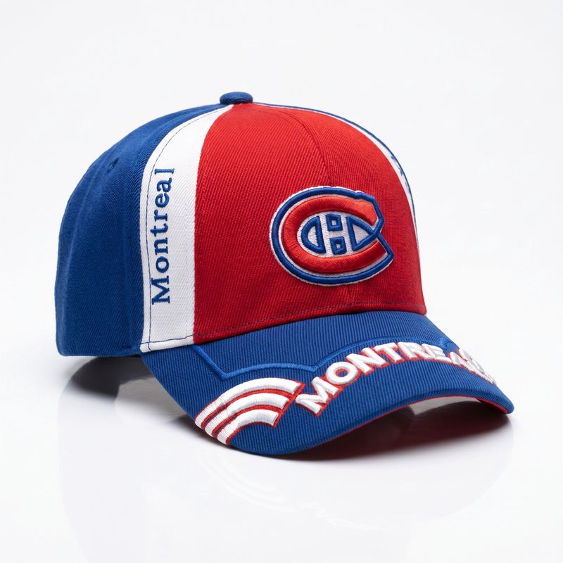 Casquette des Canadiens- Bleu et Rouge