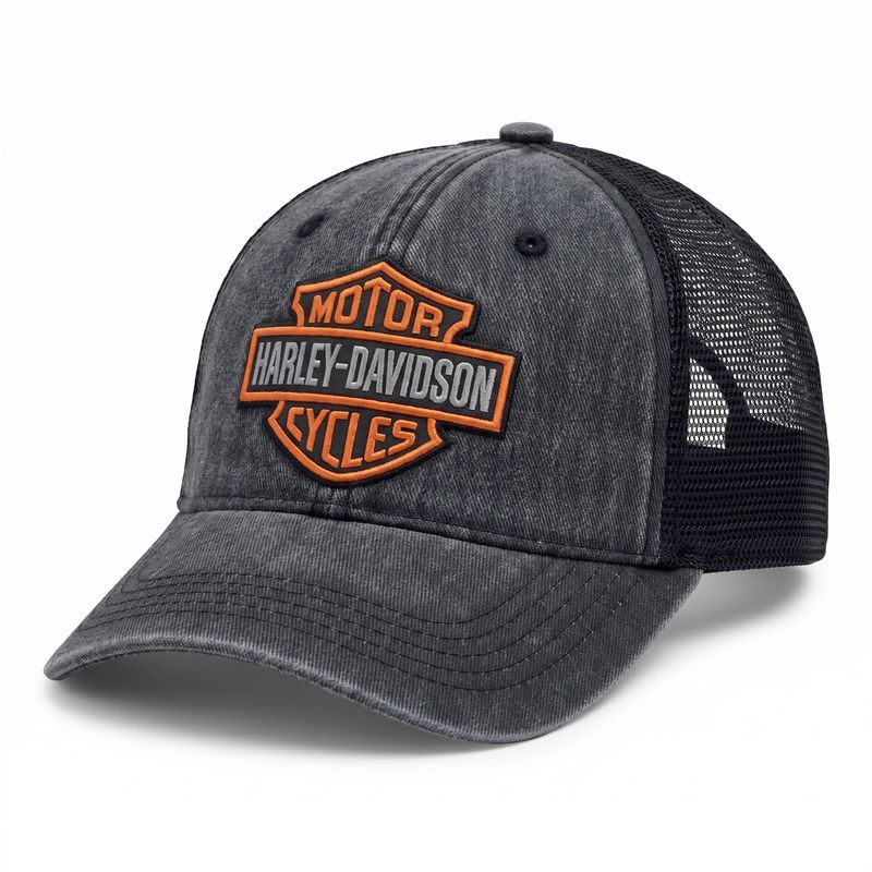 Casquette Harley- Jeans Logo