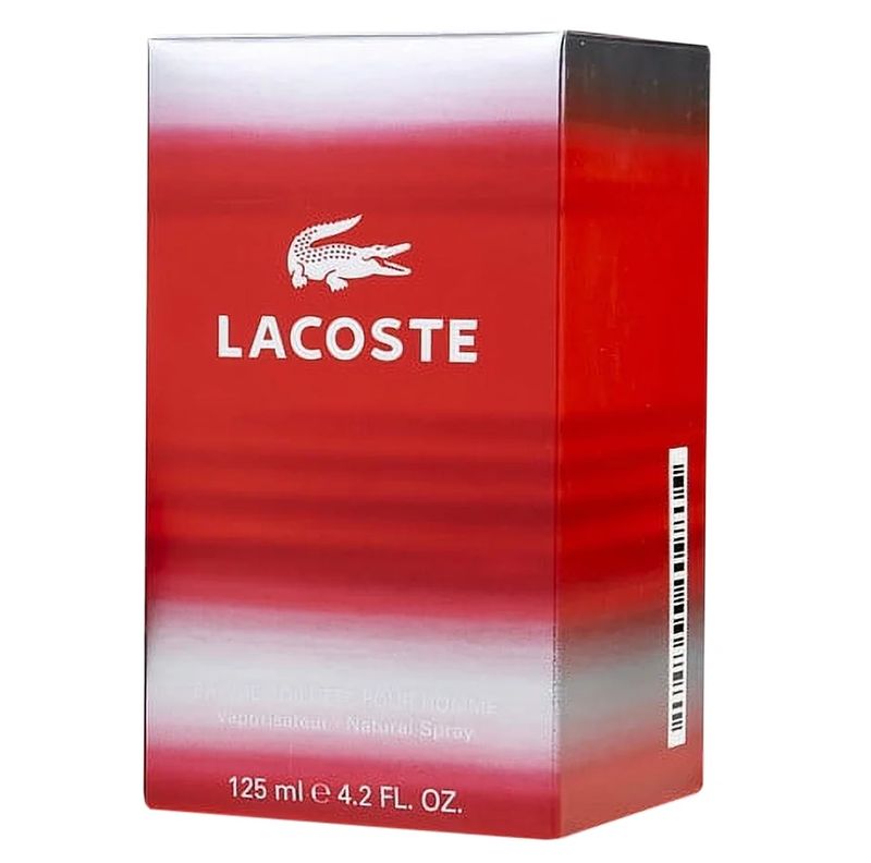 Lacoste- Lacoste red pour homme- 125ml