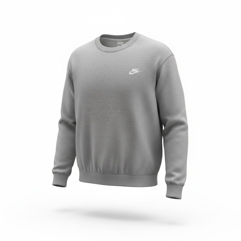 Chandail Nike Crewneck- Melange de gris Medium