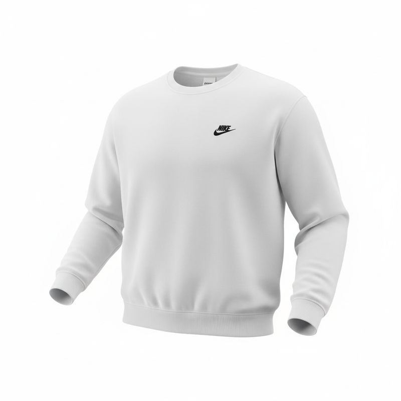 Chandail Nike Crewneck- White Medium