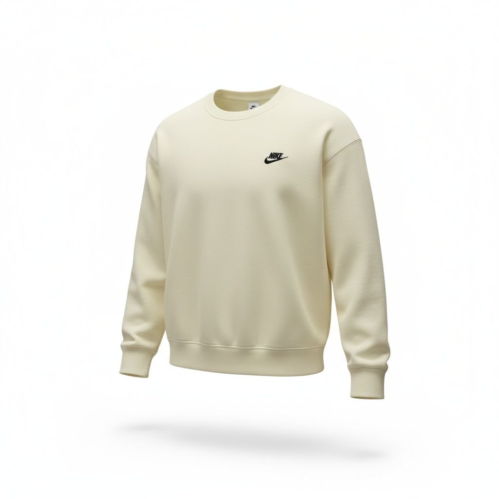 Chandail Nike Crewneck- Off White Large