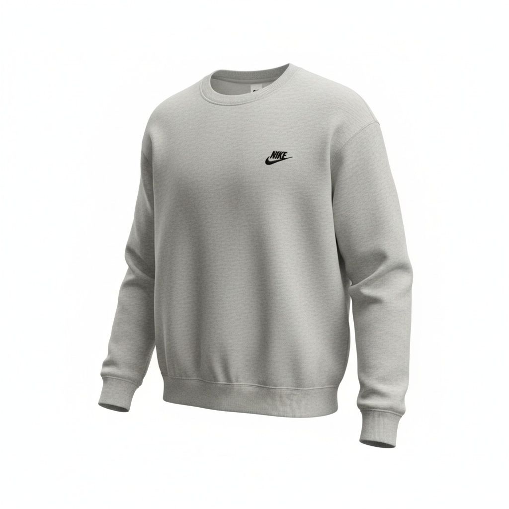 Chandail Nike Crewneck- Sliver Melanger Large