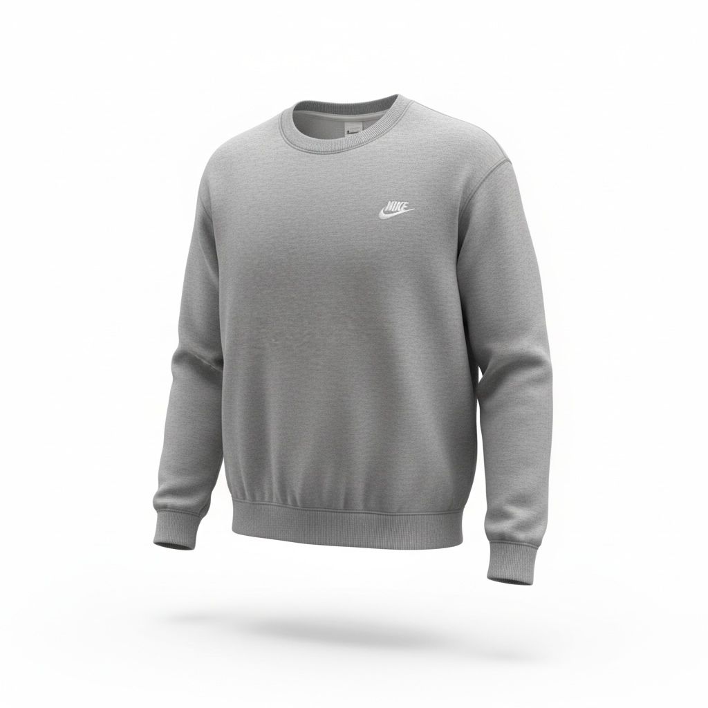 Chandail Nike Crewneck- Melange de gris Large
