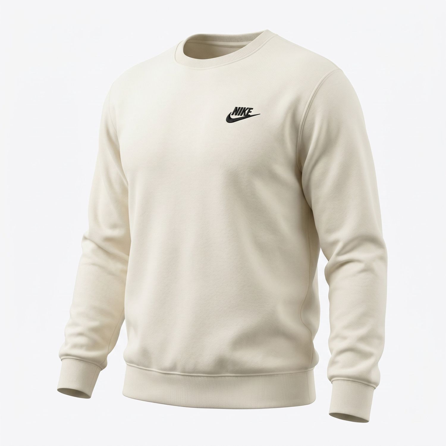 Chandail Nike Crewneck- Off White Medium