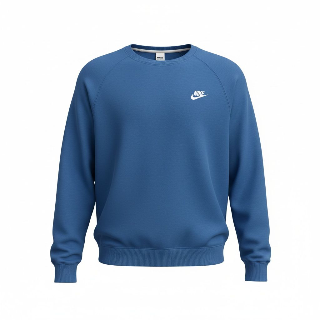 Chandail Nike Crewneck- Bleu Royal X-Large