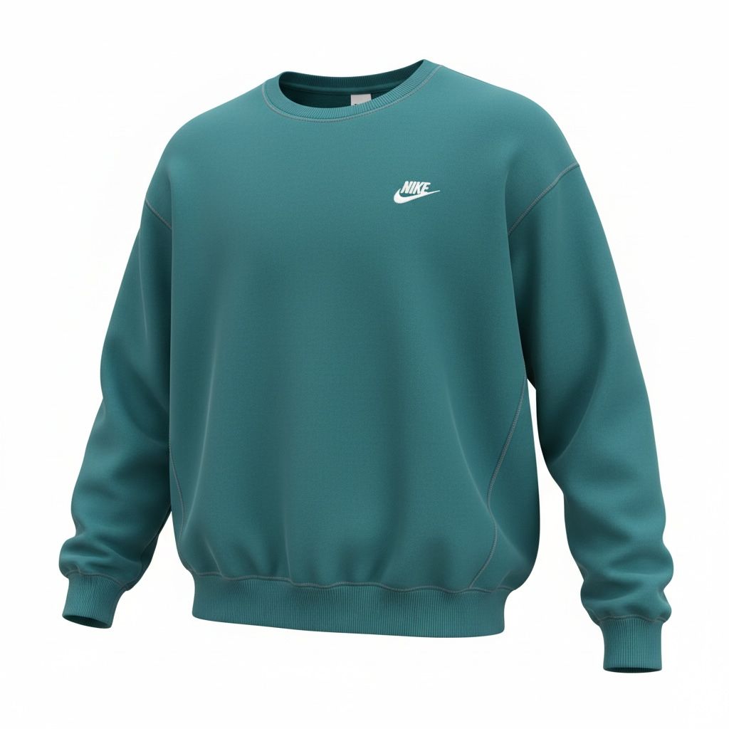 Chandail Nike Crewneck- Vert de la mer medium