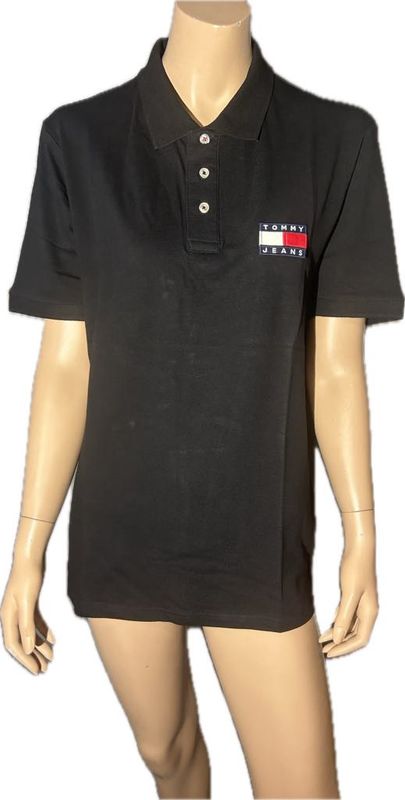 Polo Tommy Jeans -Noir- Medium