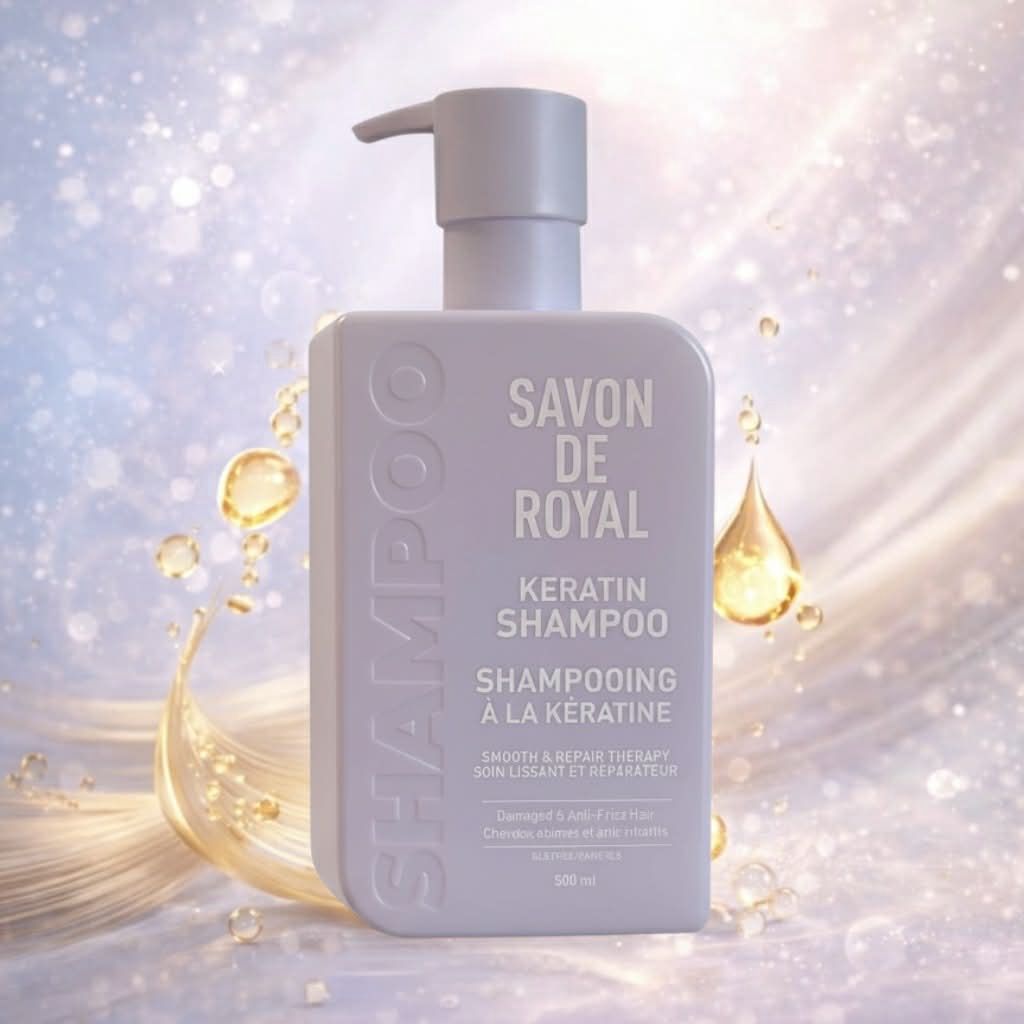 Shampooing à la kératine