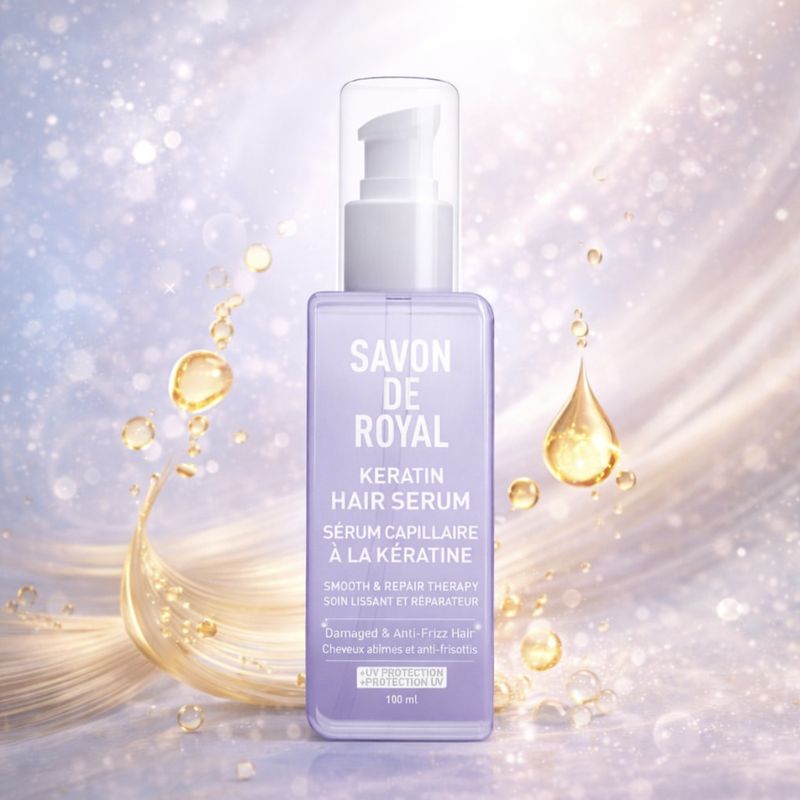 Sérum capillaire à la kératine
