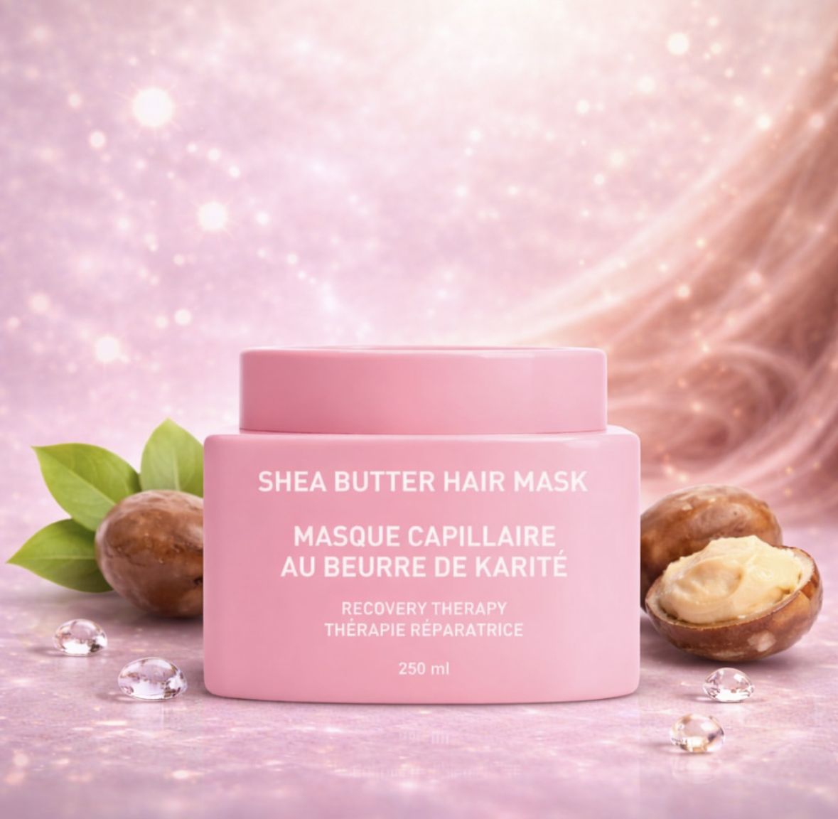 Masque Capillaire au beurre de karité 250ml