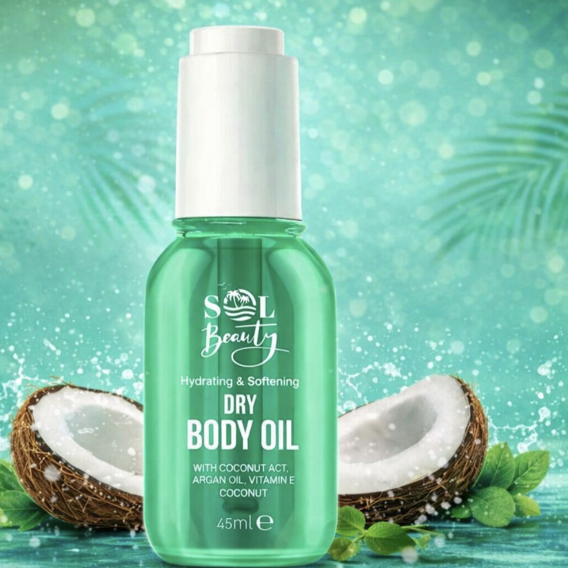 Huile Sèche pour le corps Noix de coco