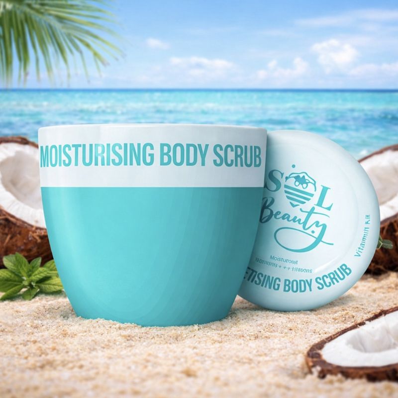 Gommage éclat pour le corps Noix de coco