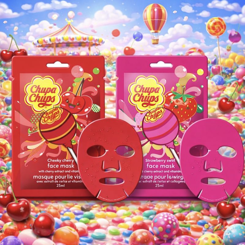 Maque pour le visage- Fraise