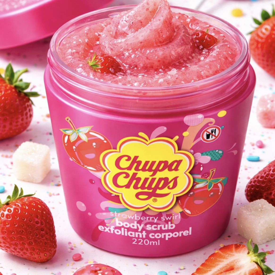 Exfoliant corporel Fraise