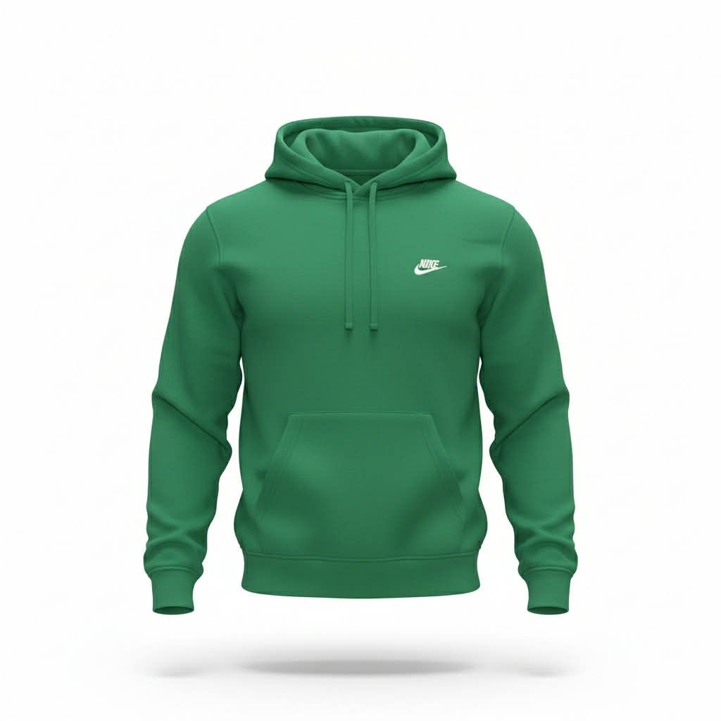 Hoodie Nike Logo Brodé- Vert- 2XLarge