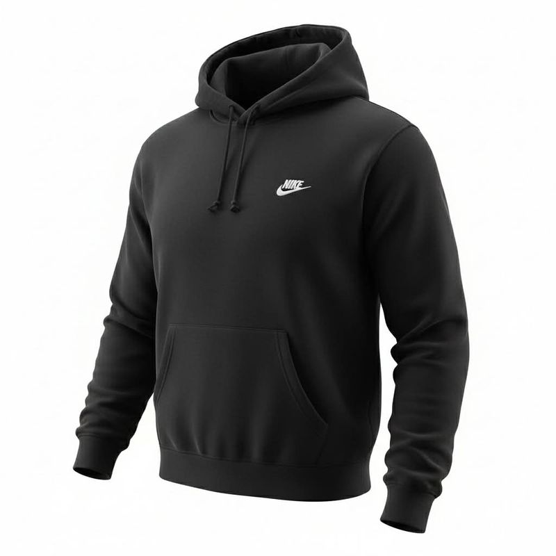 Hoodie Nike Logo Brodé- Noir- Xlarge