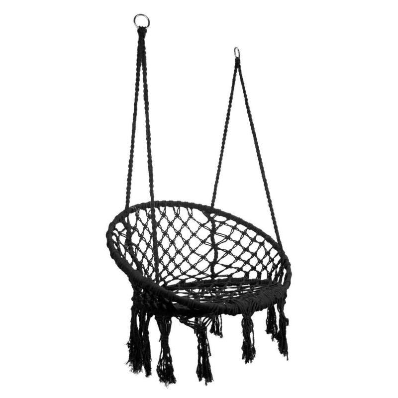 Chaise suspendue- noir