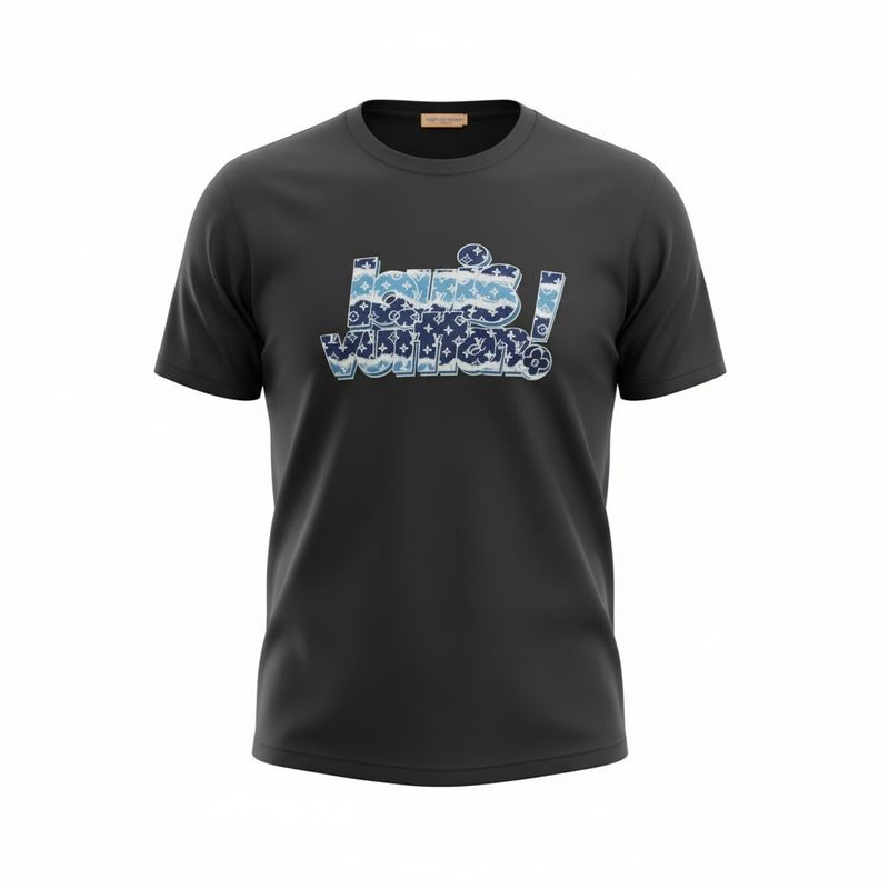 T-shirt- Louis Vuitton Noir- Small
