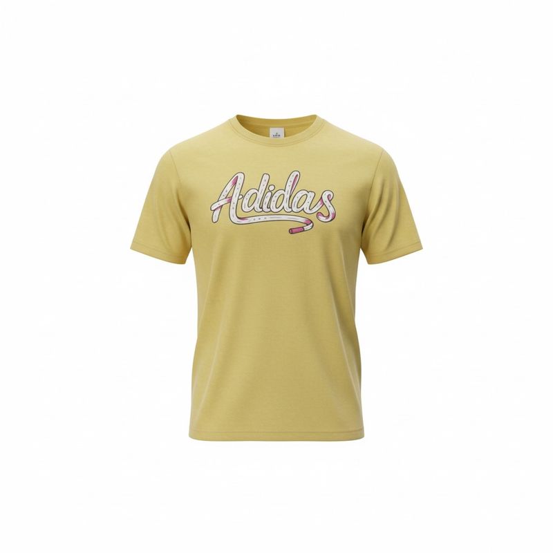 T-shirt- Adidas Jaune- Small