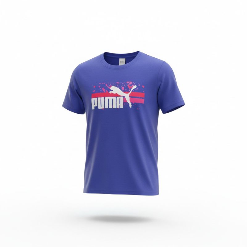 T-shirt- Puma Bleu-  Medium