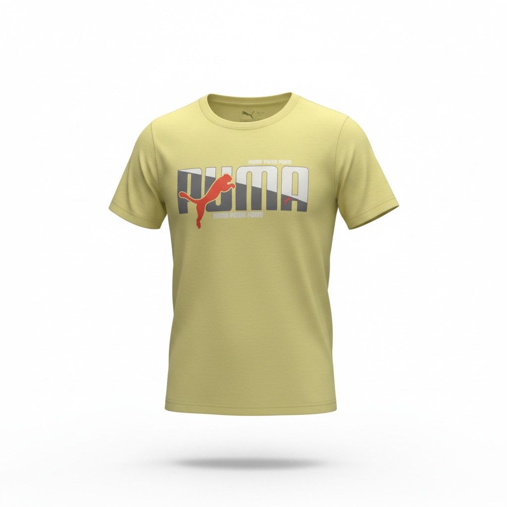 T-shirt - Puma Jaune- Medium