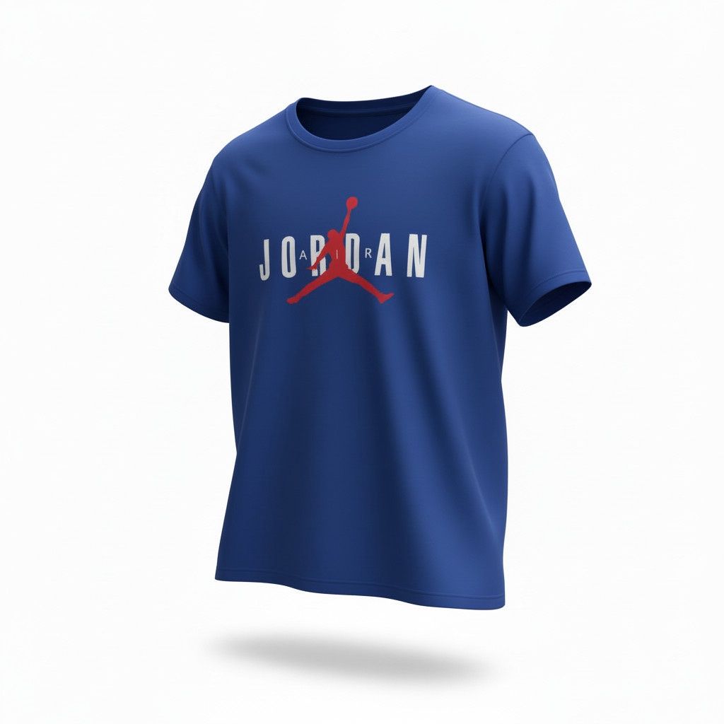 T-shirt- Jordan Bleu- Large