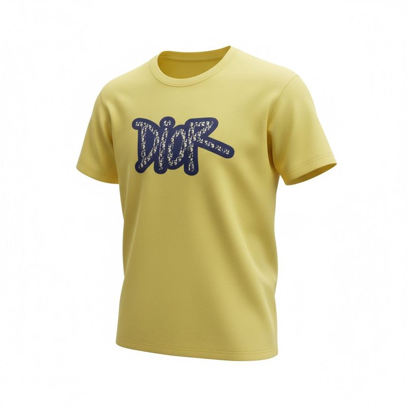 T-shirt- Dior Jaune- Large