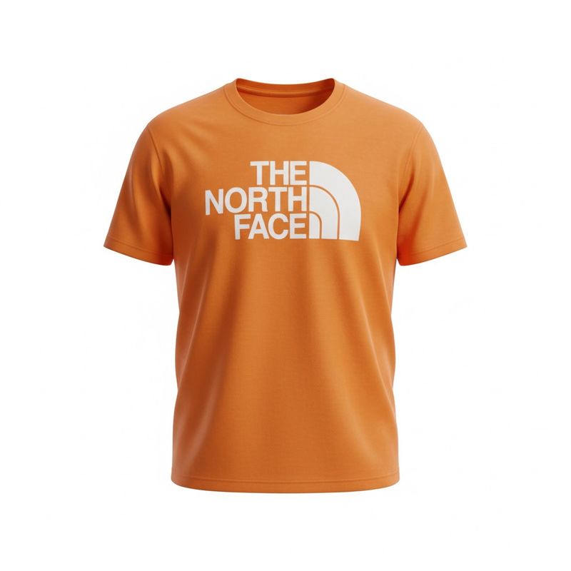 T-shirt- The North Face Orange- Large
