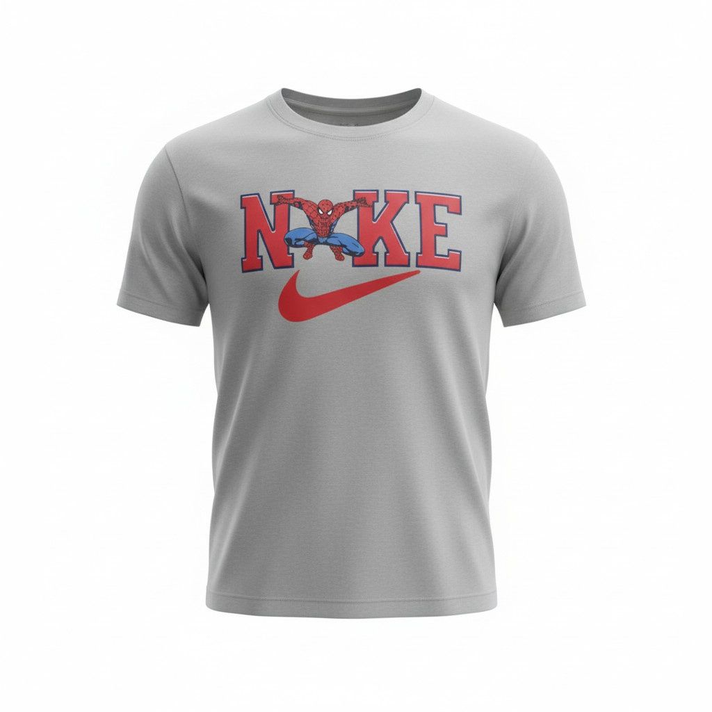 T-shirt- Nike Spider Gris- Large