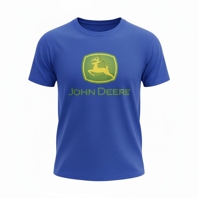 T-shirt- Jonh Deer Bleu- Xlarge