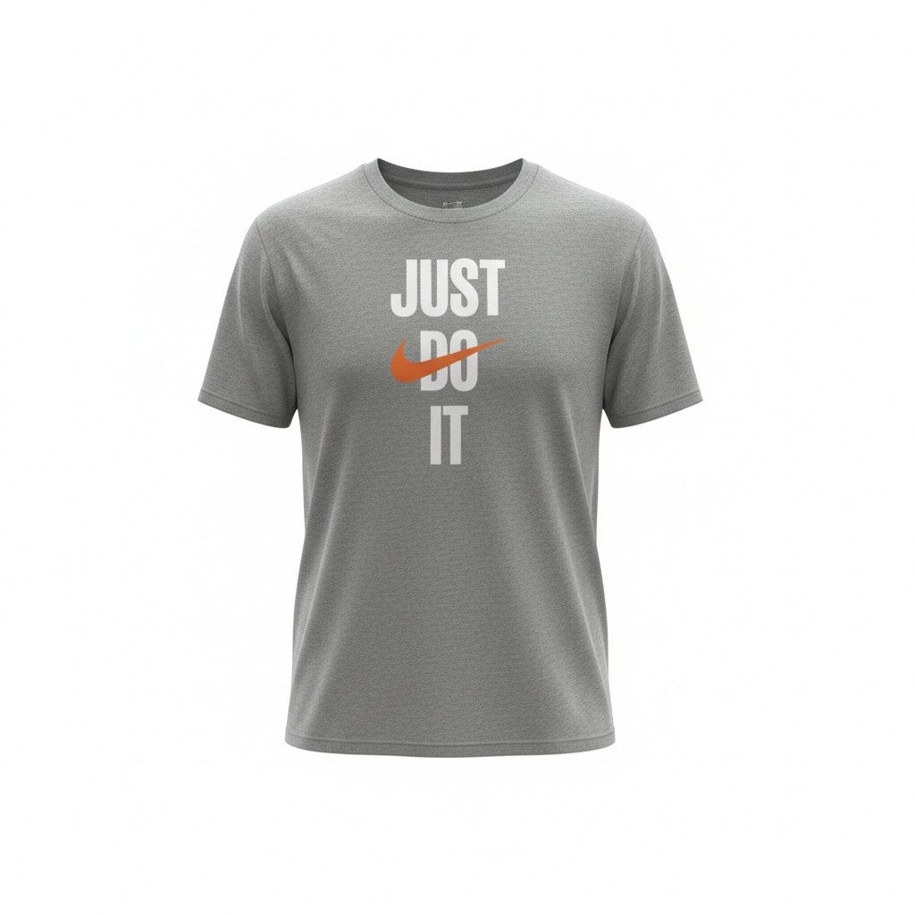 T-shirt- Just Do It Gris- 2XL