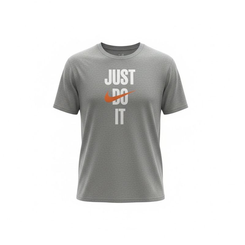 T-shirt- Just Do It Gris- 2XL