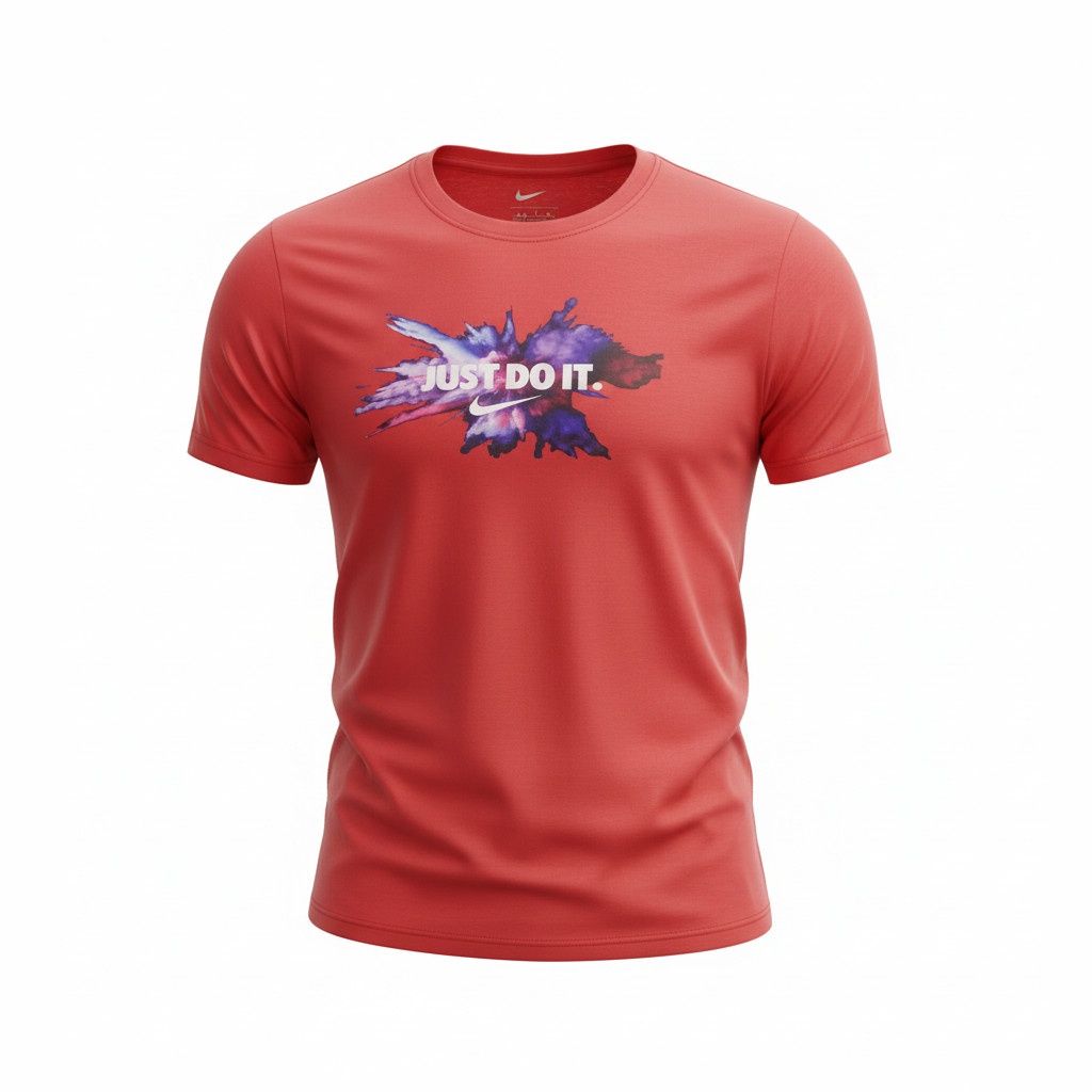 T-shirt- Just do It Rouge- Large