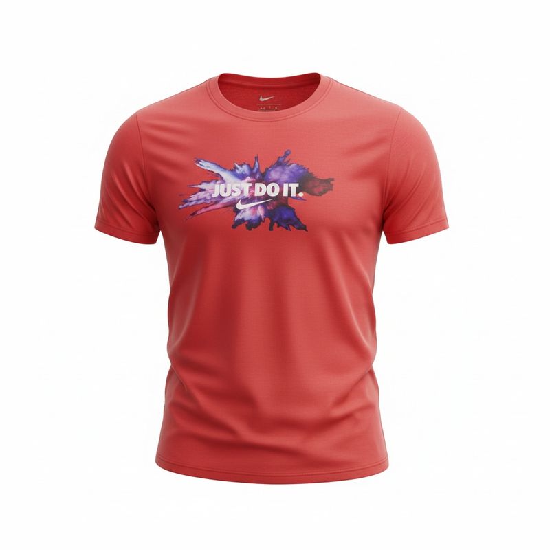 T-shirt- Just do It Rouge- Large