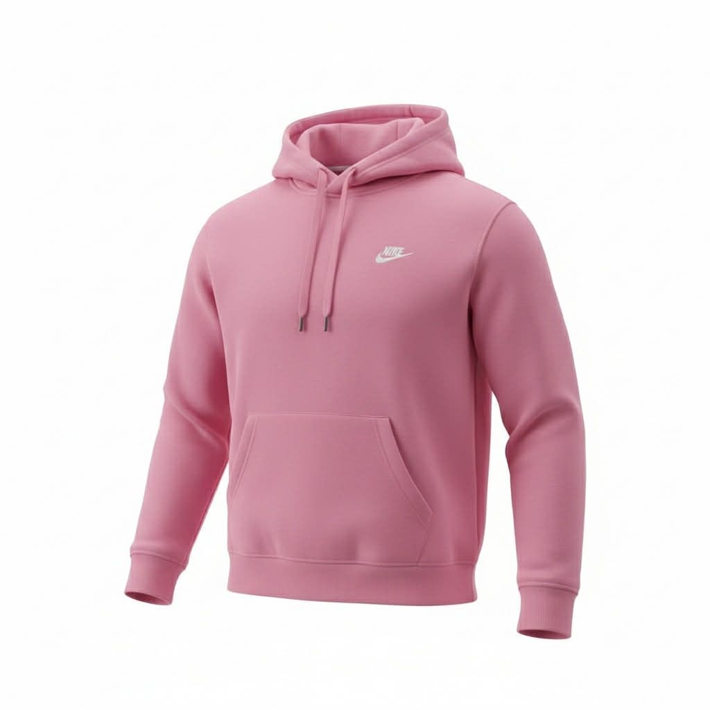 Hoodie Nike Logo Brodé- Rose Pale- Small