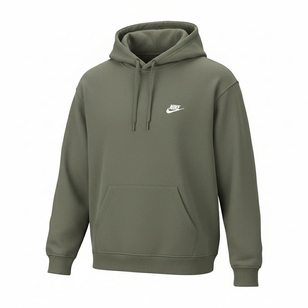 Hoodie Nike Logo Brodé- Kaki- 2XLarge