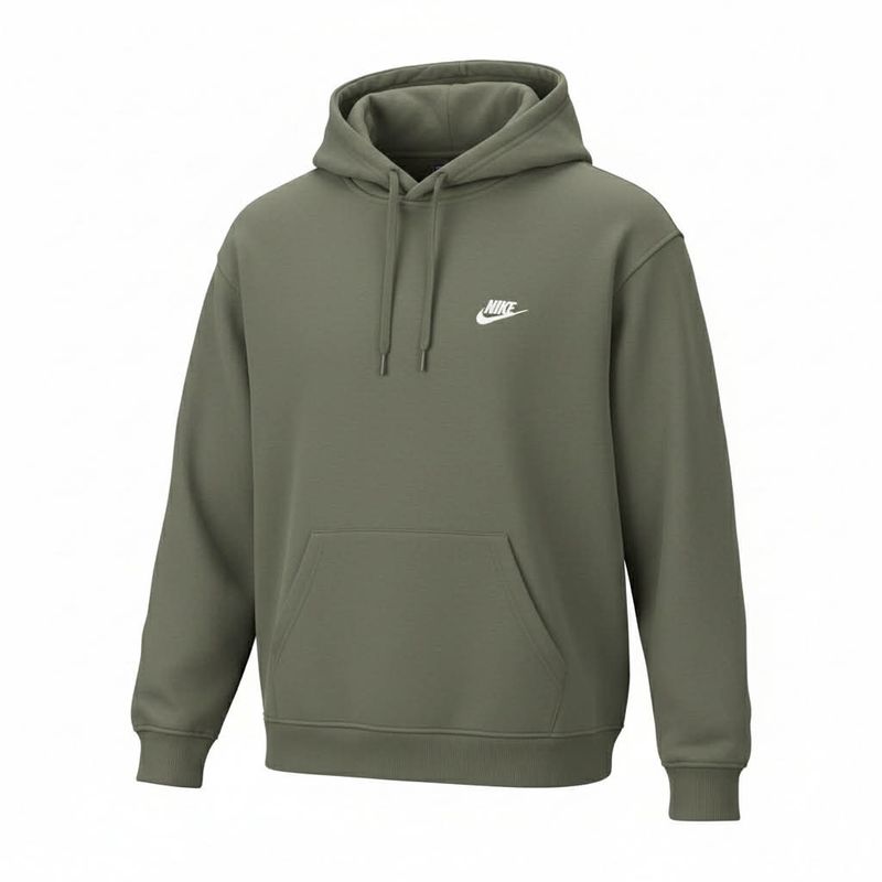 Hoodie Nike Logo Brodé- Kaki- 2XLarge