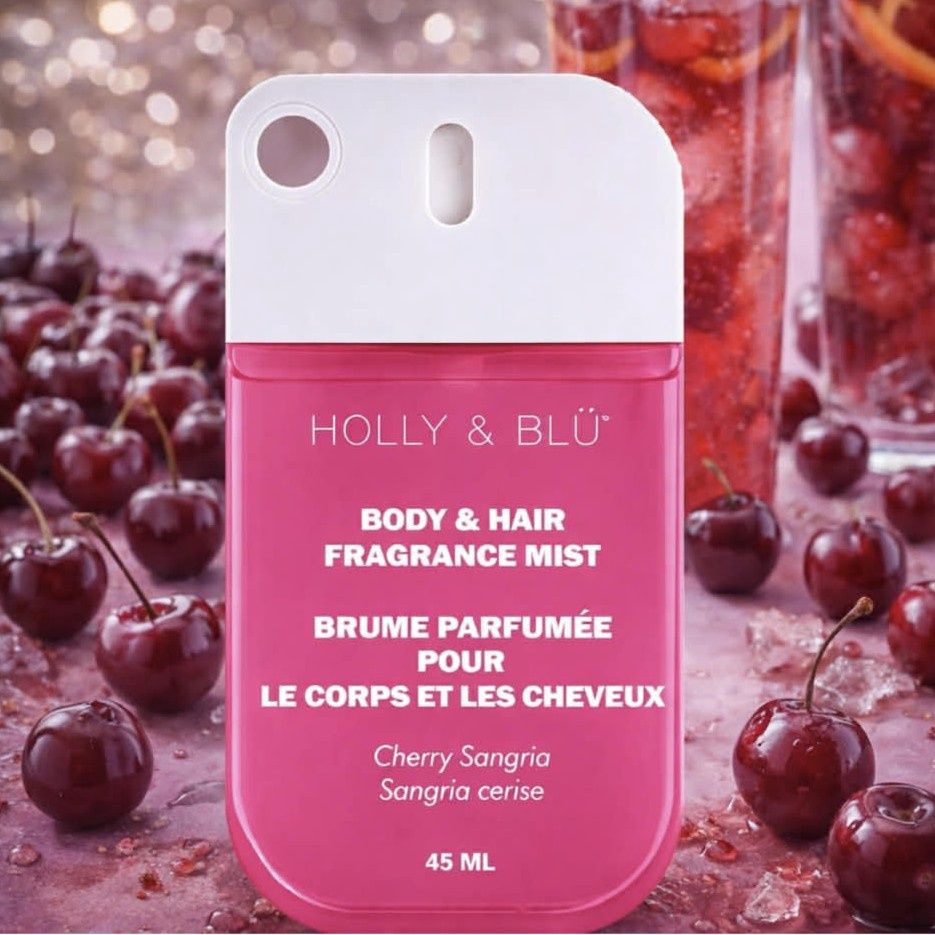 Brume parfumée pour le corps et les cheveux- Sangria cerise